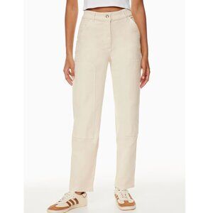 Aritzia Wilfred Free Brennan Carpenter Utility Pants Knee Patch Birch Beige 6